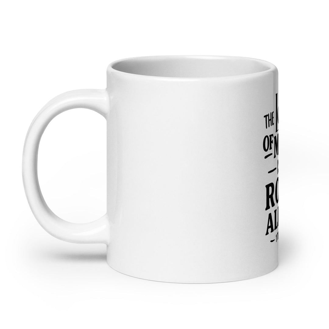 The love of money is the root Mug - Faith Scripture Gift | Gifts Of Words