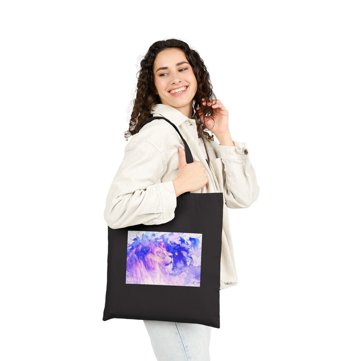 Durable Cotton Canvas Tote Bag – 100% Heavyweight Cotton – 15"x16" Reusable Shopping Bag with Long Handles – Natural or Black - Faith Scripture Gift | Gifts Of Words