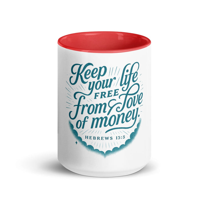 Keep your life free from love of money - Faith Scripture Gift | Gifts Of Words