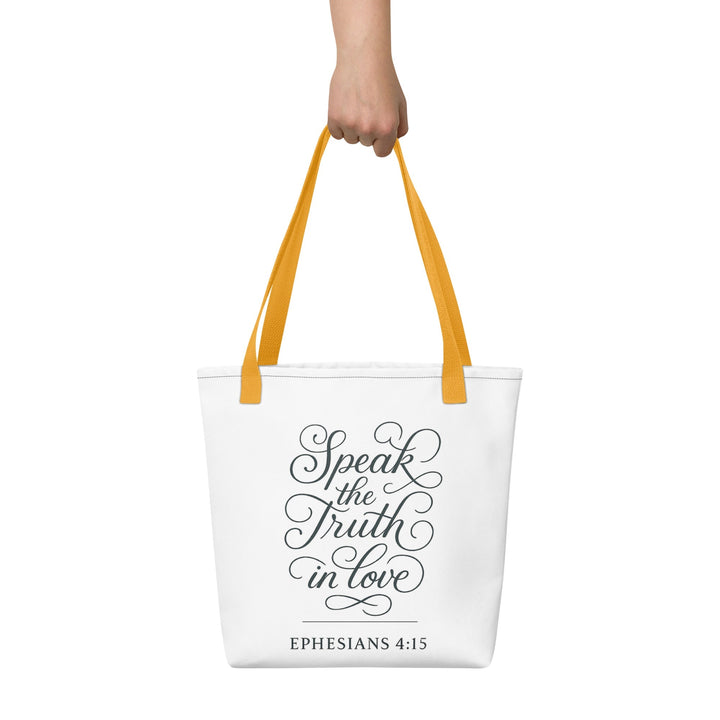 Speak the truth In love Ephesians 4:15 - Faith Scripture Gift | Gifts Of Words