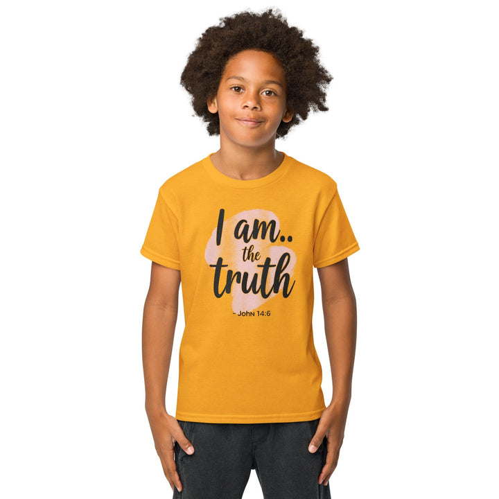 I Am The Truth Youth t-shirt - Faith Scripture Gift | Gifts Of Words