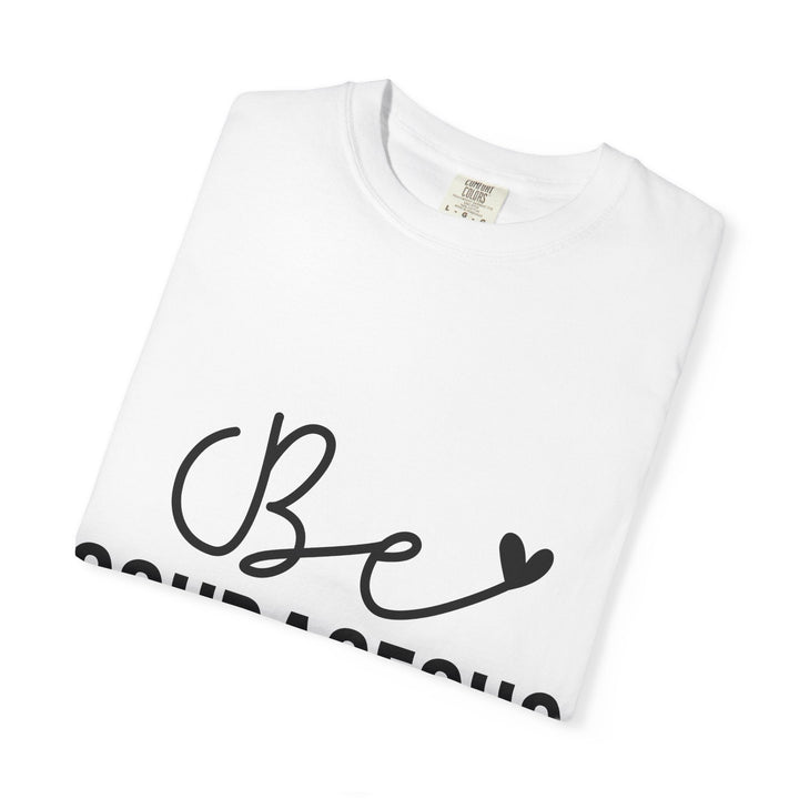 Be Courageous Joshua 1 9-01 Unisex Garment-Dyed T-shirt - Faith Scripture Gift | Gifts Of Words