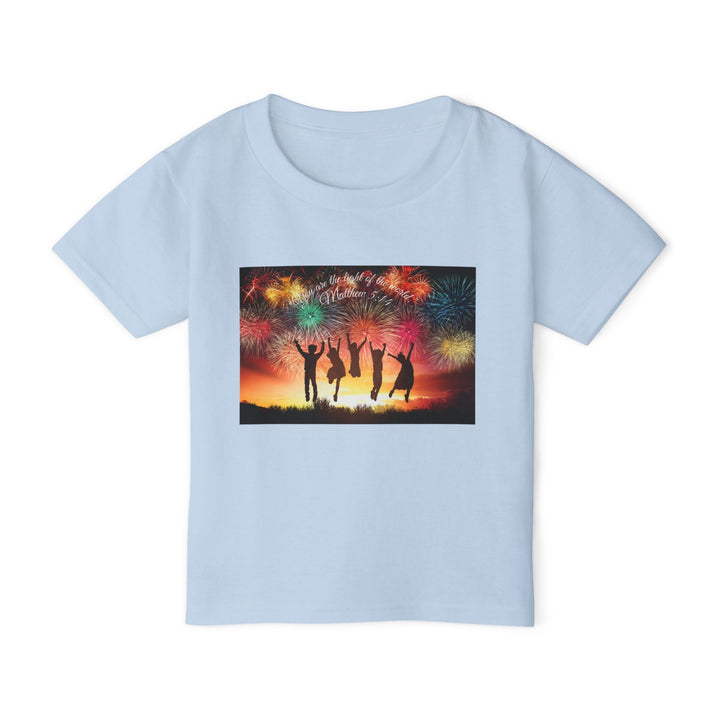 You are the light of the world | Cotton™ Toddler T-shirt - Faith Scripture Gift | Gifts Of Words