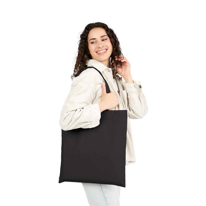 Cotton Canvas Tote Bag 15" x 16", Heavy-Duty Fabric, Long Handles, Reusable & Eco-Friendly - Faith Scripture Gift | Gifts Of Words