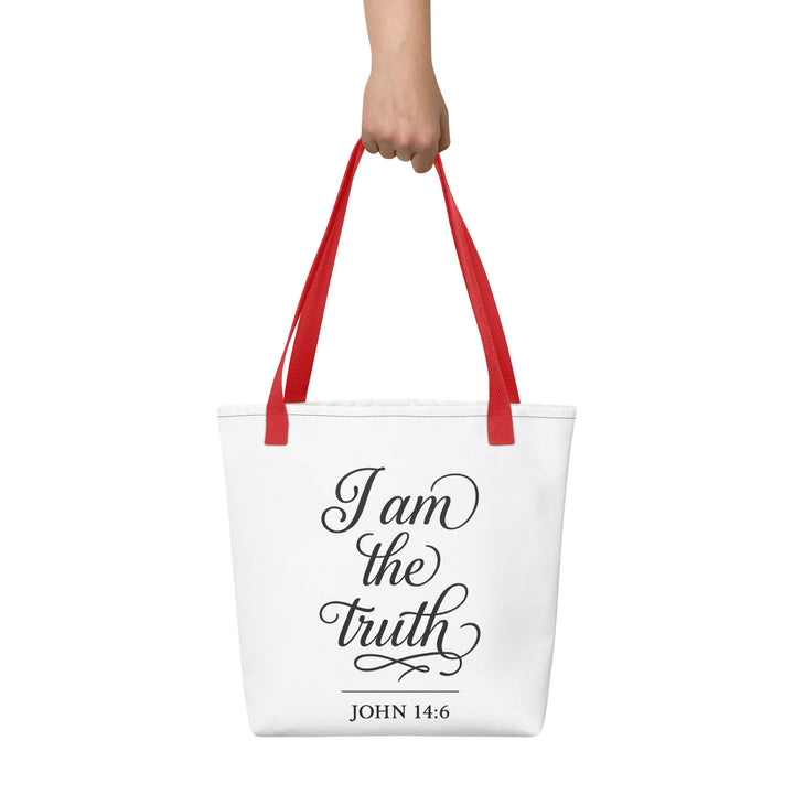 I am the truth Tote bag - Faith Scripture Gift | Gifts Of Words
