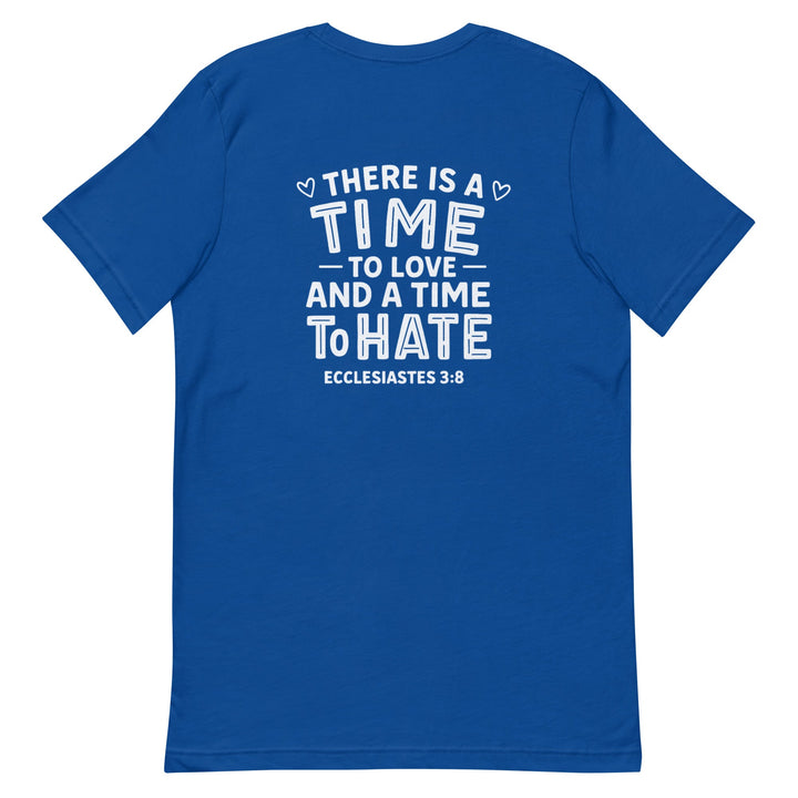 There is a time T-Shirt - Faith Scripture Gift | Gifts Of Words