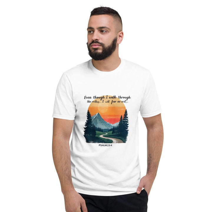 Even Though I Walk T-Shirt - Faith Scripture Gift | Gifts Of Words