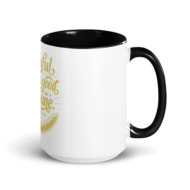 A joyful heart is good medicine Mug - Faith Scripture Gift | Gifts Of Words