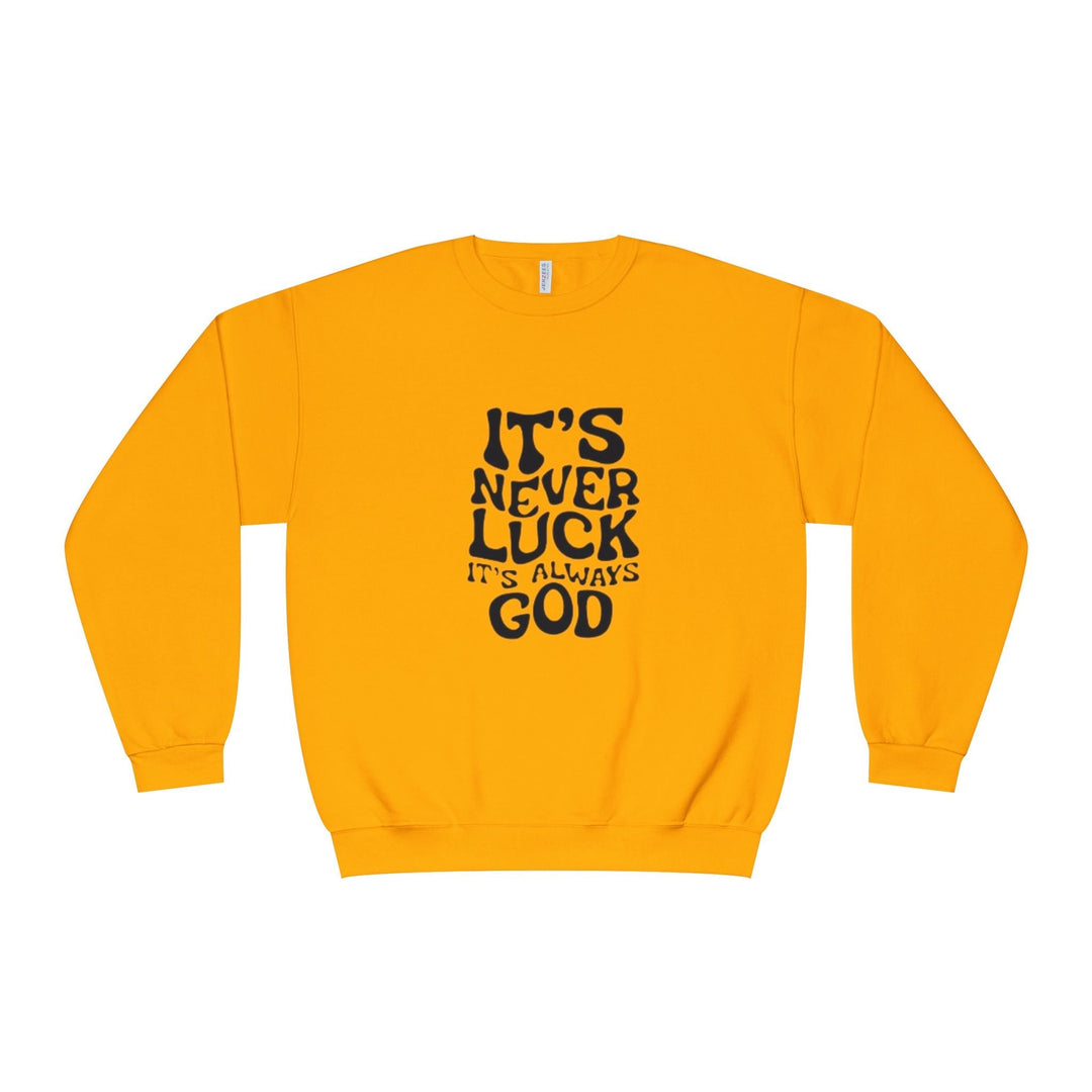 Faith Crewneck Sweatshirt - Premium Christian Fleece Apparel - Faith Scripture Gift | Gifts Of Words