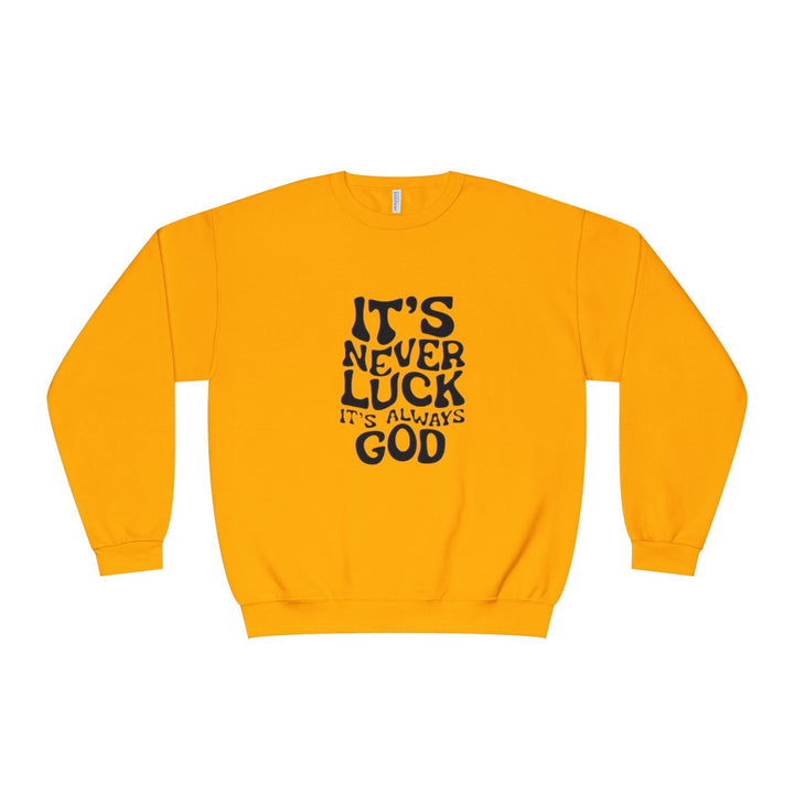 Faith Crewneck Sweatshirt - Premium Christian Fleece Apparel - Faith Scripture Gift | Gifts Of Words