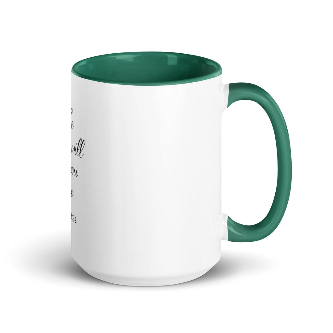 The truth will set you free Mug - Faith Scripture Gift | Gifts Of Words