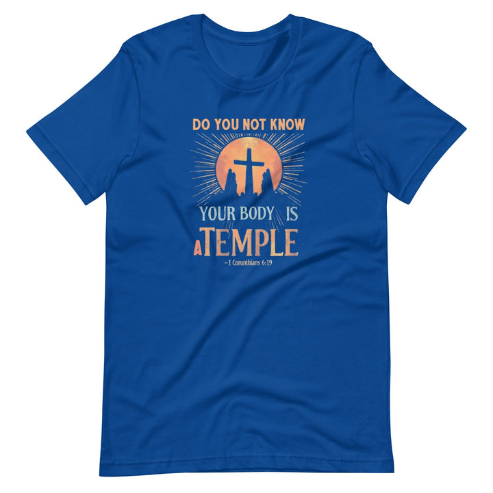 Do You Not Know Your Body T-Shirt - Faith Scripture Gift | Gifts Of Words