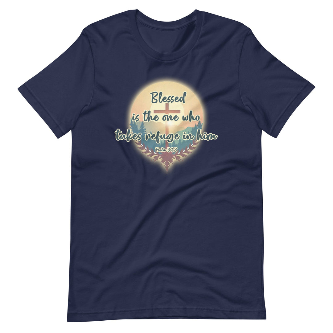 Blessed Is The One T-Shirt - Faith Scripture Gift | Gifts Of Words