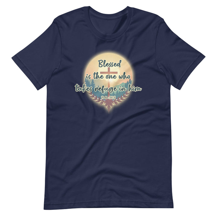 Blessed Is The One T-Shirt - Faith Scripture Gift | Gifts Of Words