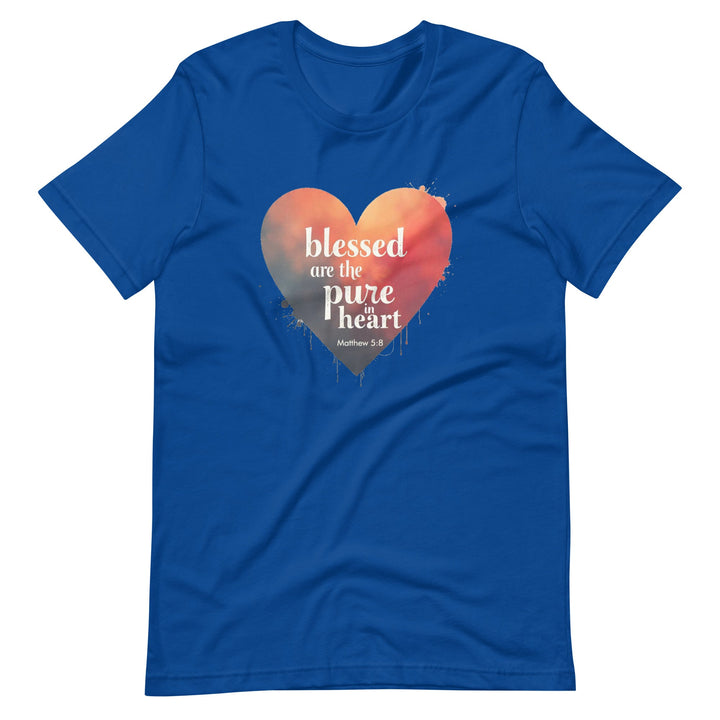 Blessed Are The Pure T-Shirt - Faith Scripture Gift | Gifts Of Words