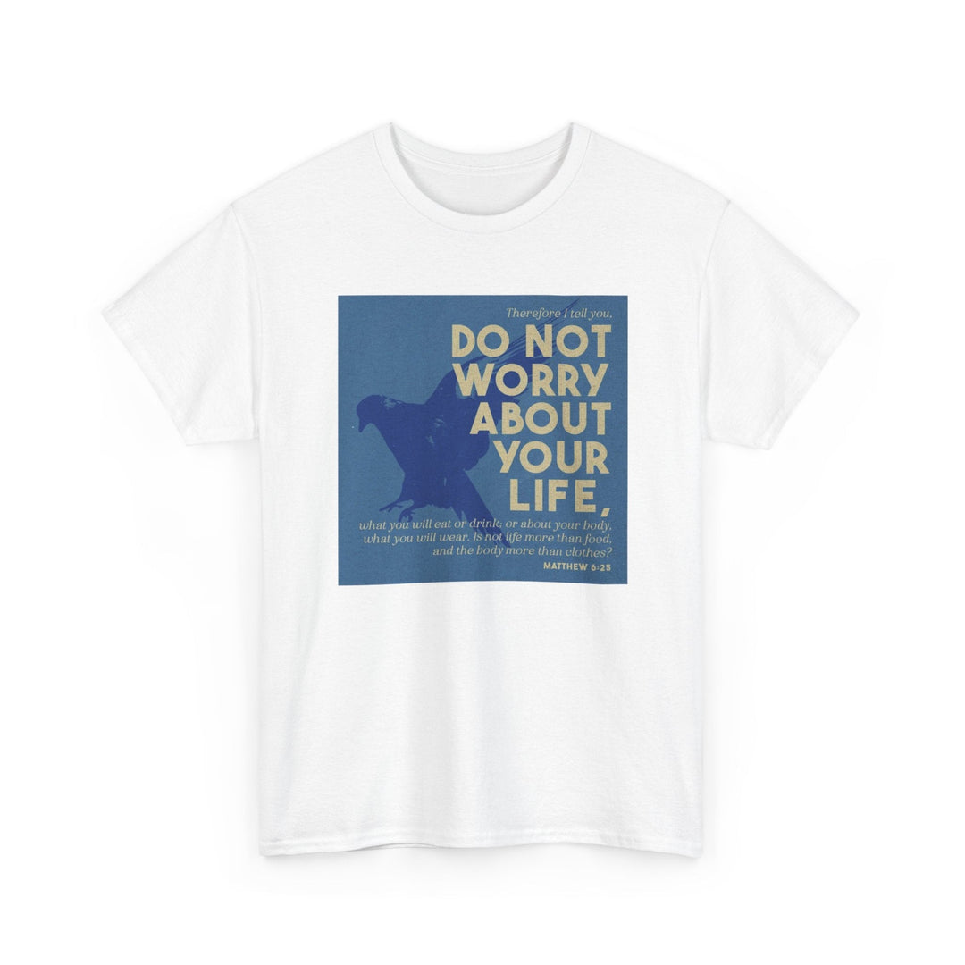 Heavy Cotton Graphic Tee - Premium Oversized Streetwear - Faith Scripture Gift | Gifts Of Words