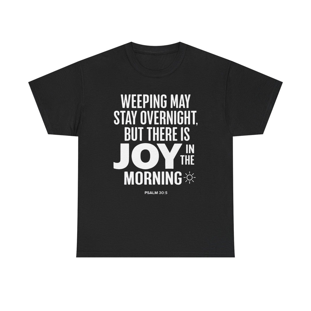 Heavy Cotton Tee – Premium Weight Durable Unisex Crewneck - Faith Scripture Gift | Gifts Of Words