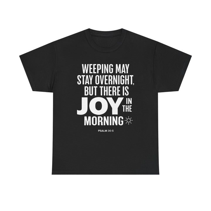 Heavy Cotton Tee – Premium Weight Durable Unisex Crewneck - Faith Scripture Gift | Gifts Of Words