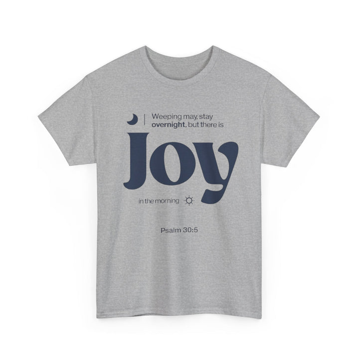 Heavy Cotton Tee – Premium Weight Durable Unisex Crewneck - Faith Scripture Gift | Gifts Of Words