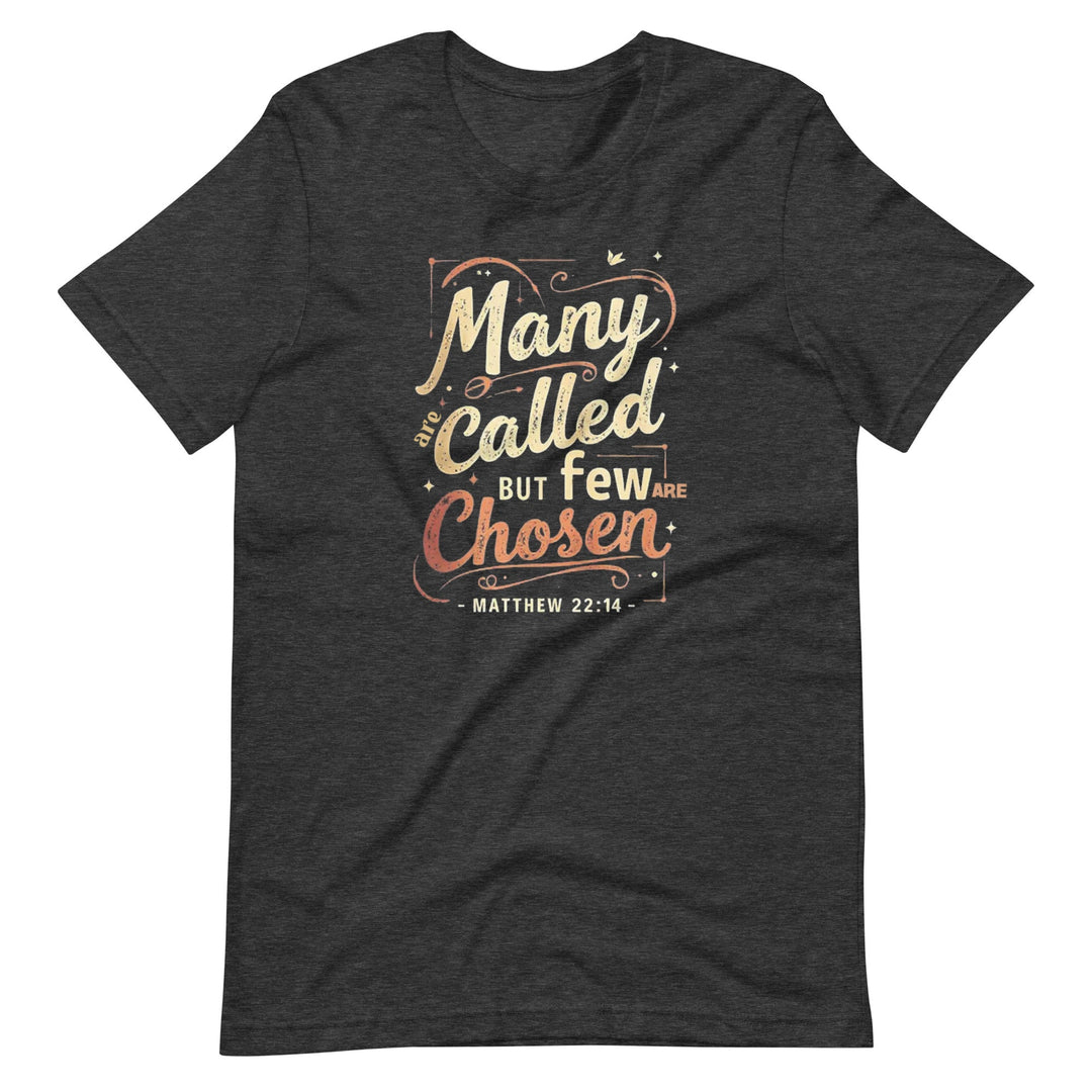 Many Are Called T-Shirt - Faith Scripture Gift | Gifts Of Words