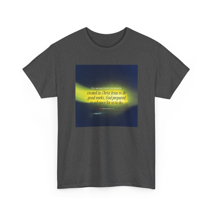 God's Handiwork Heavy Cotton Tee - Premium Religious Apparel - Faith Scripture Gift | Gifts Of Words