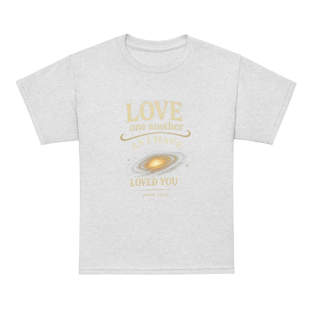 Love One Another Youth t-shirt - Faith Scripture Gift | Gifts Of Words