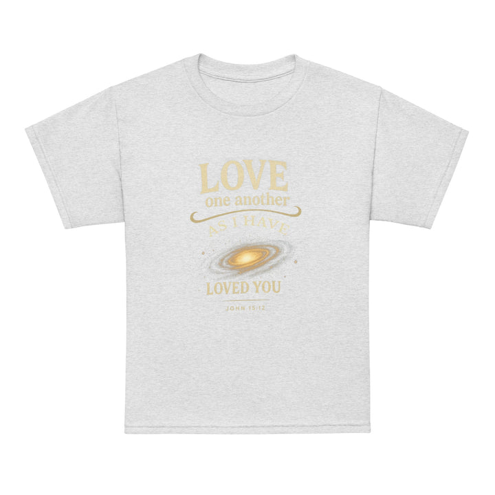 Love One Another Youth t-shirt - Faith Scripture Gift | Gifts Of Words