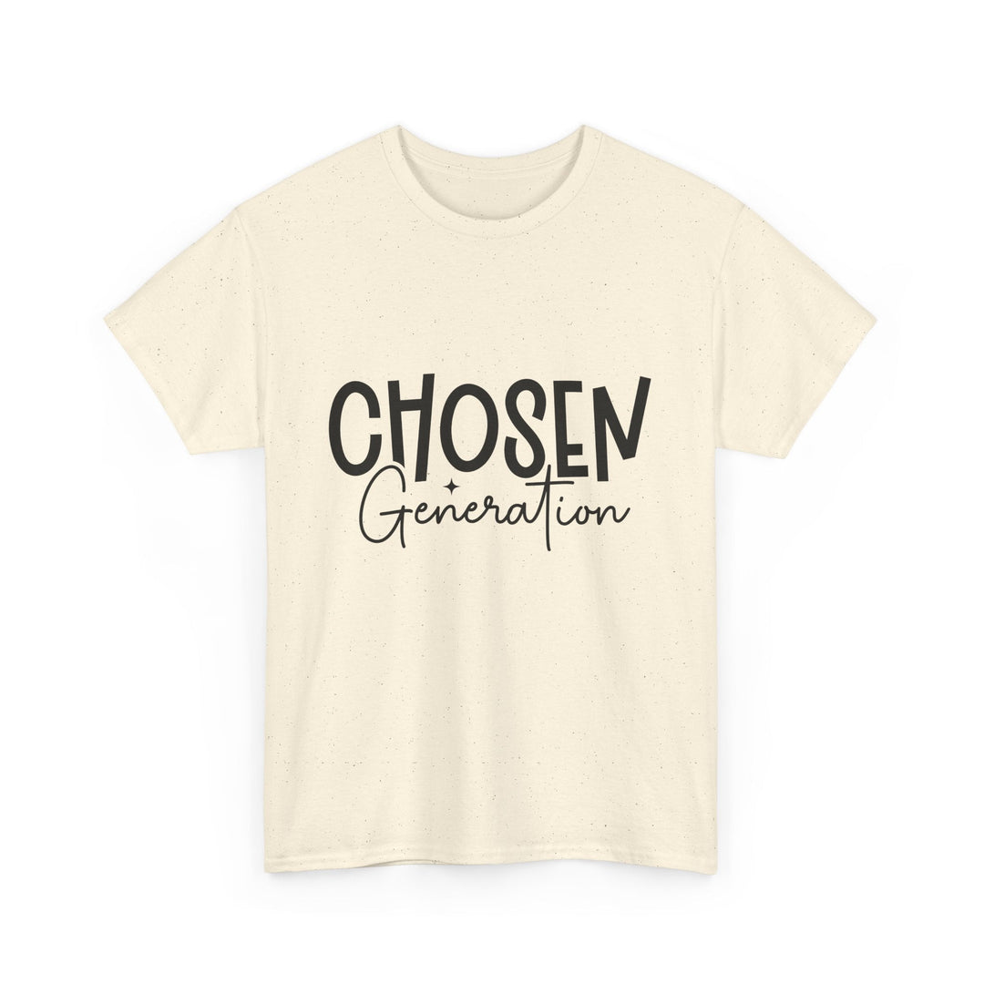 Chosen Generation Unisex Heavy Cotton Tee - Faith Scripture Gift | Gifts Of Words