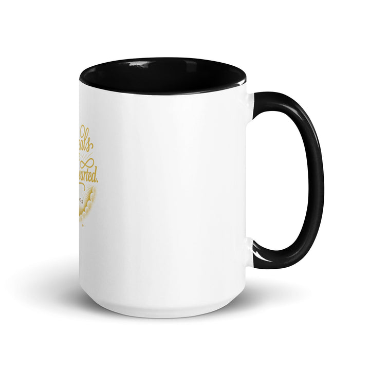 He heals the brokenhearted mug - Faith Scripture Gift | Gifts Of Words