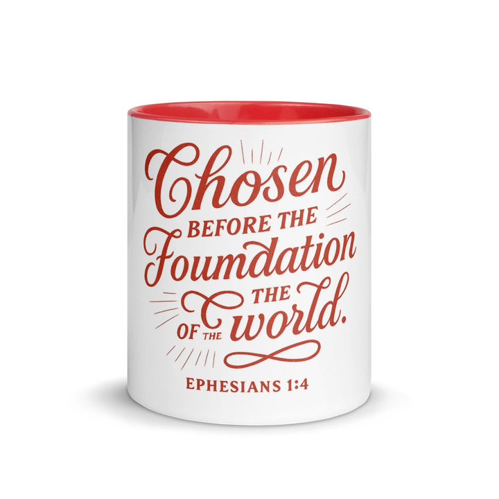 Chosen before the foundation of world Ephesians 1:4 - Faith Scripture Gift | Gifts Of Words