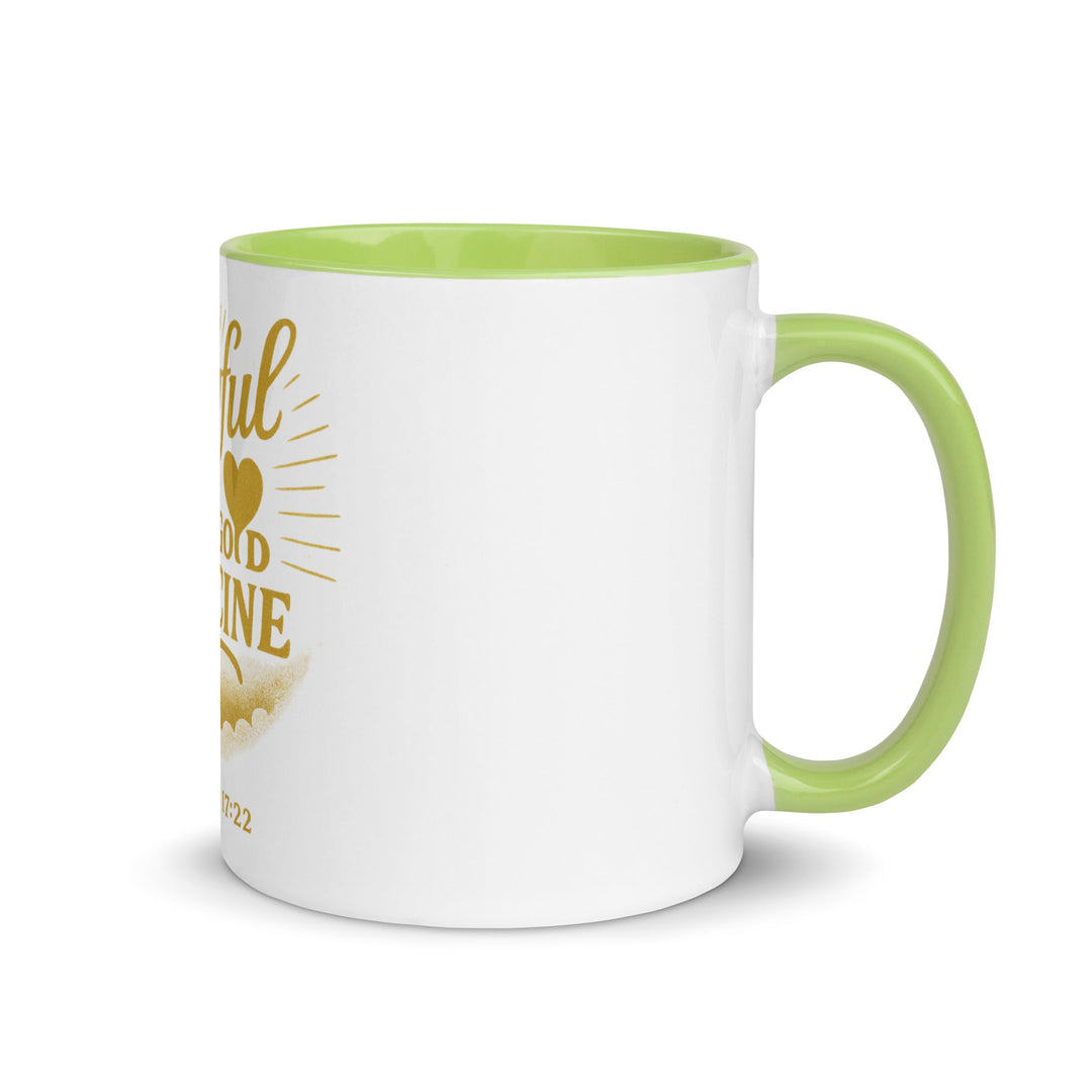 A joyful is good medicine Mug - Faith Scripture Gift | Gifts Of Words