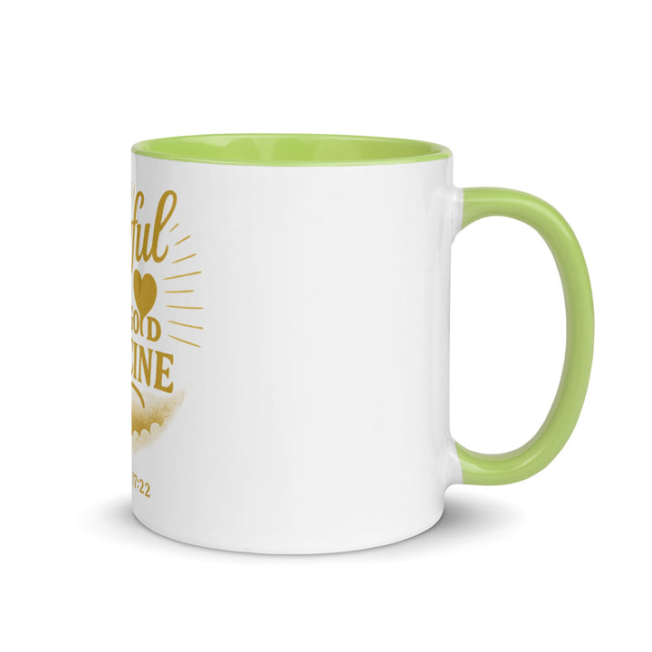 A joyful is good medicine Mug - Faith Scripture Gift | Gifts Of Words