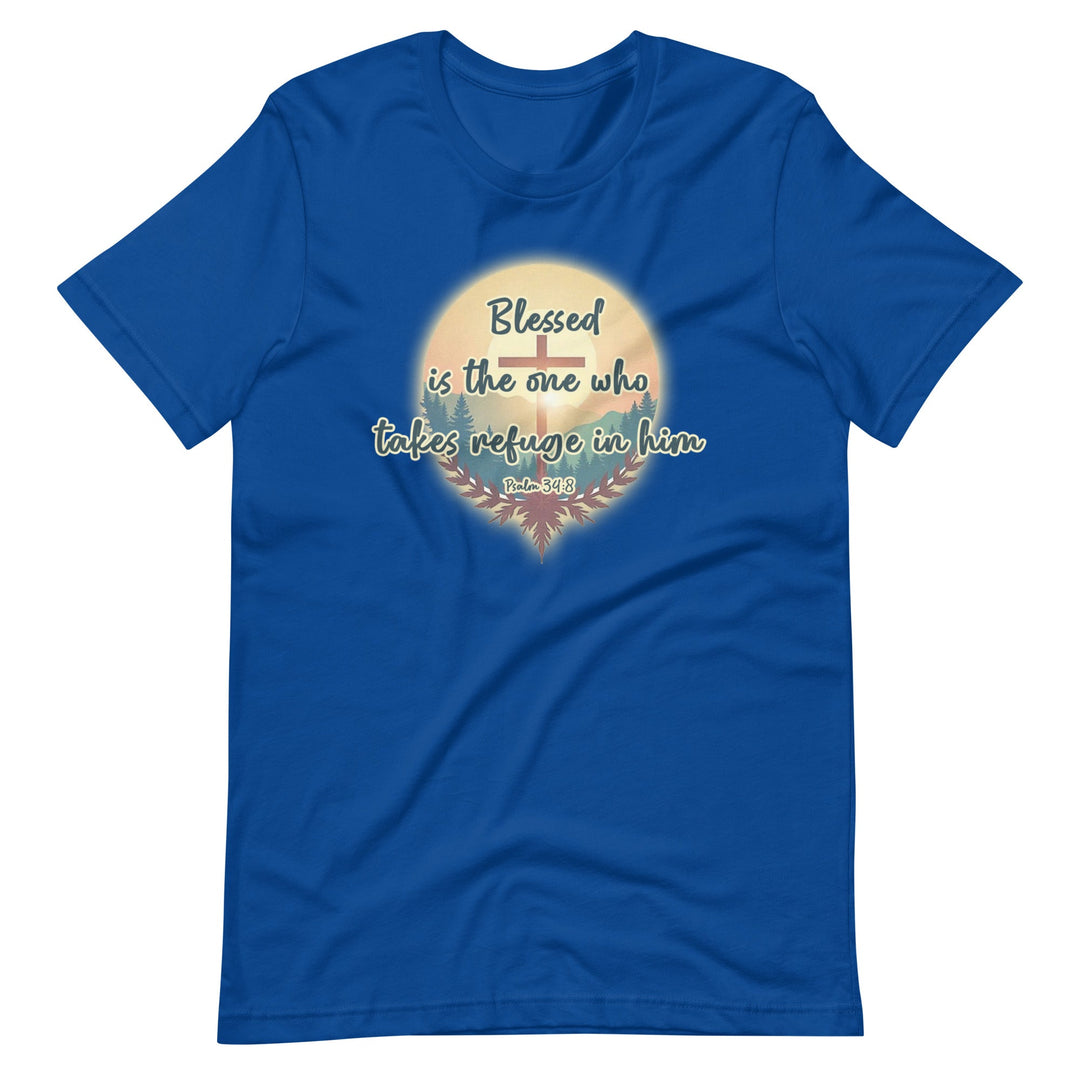 Blessed Is The One T-Shirt - Faith Scripture Gift | Gifts Of Words