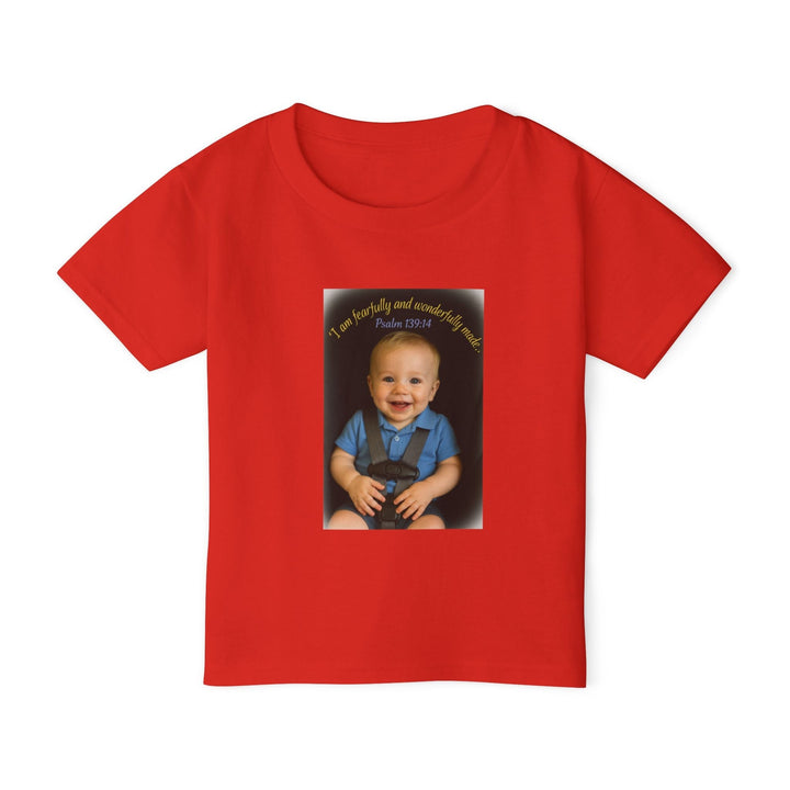 Eco-Friendly Toddler Cotton T-Shirt – Sustainable Soft Organic Tee - Faith Scripture Gift | Gifts Of Words