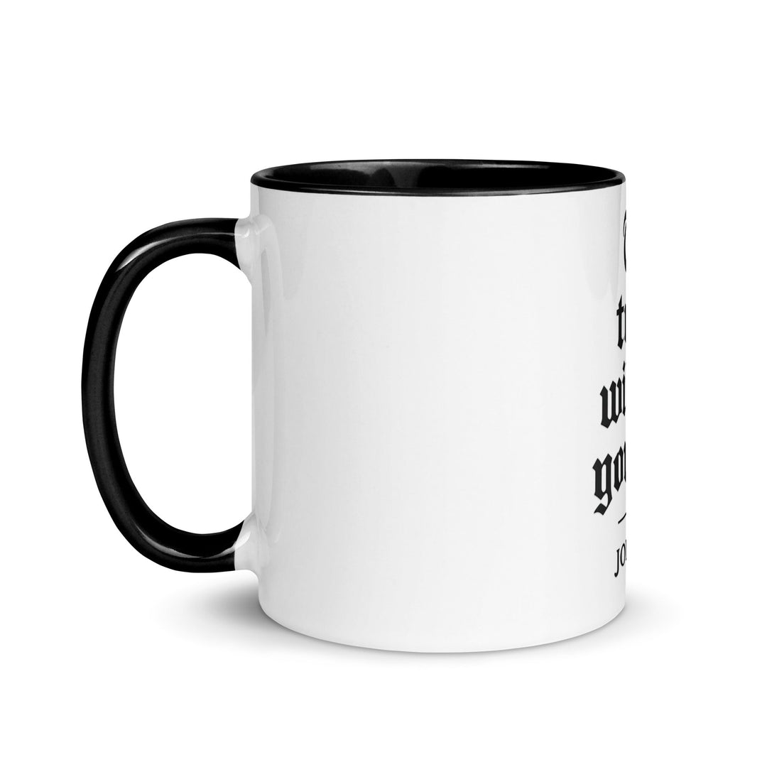 The truth will set you free Mug - Faith Scripture Gift | Gifts Of Words