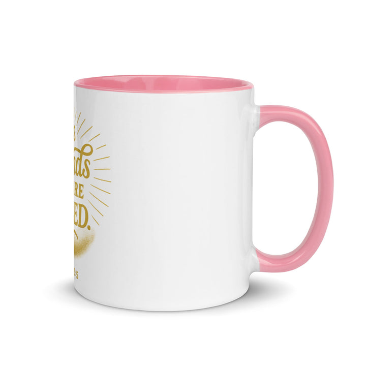 By his wounds we are healed Mug - Faith Scripture Gift | Gifts Of Words