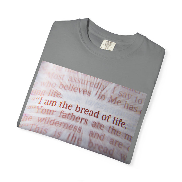 Garment-Dyed T-Shirt – Soft Vintage Wash Premium Unisex Tee - Faith Scripture Gift | Gifts Of Words