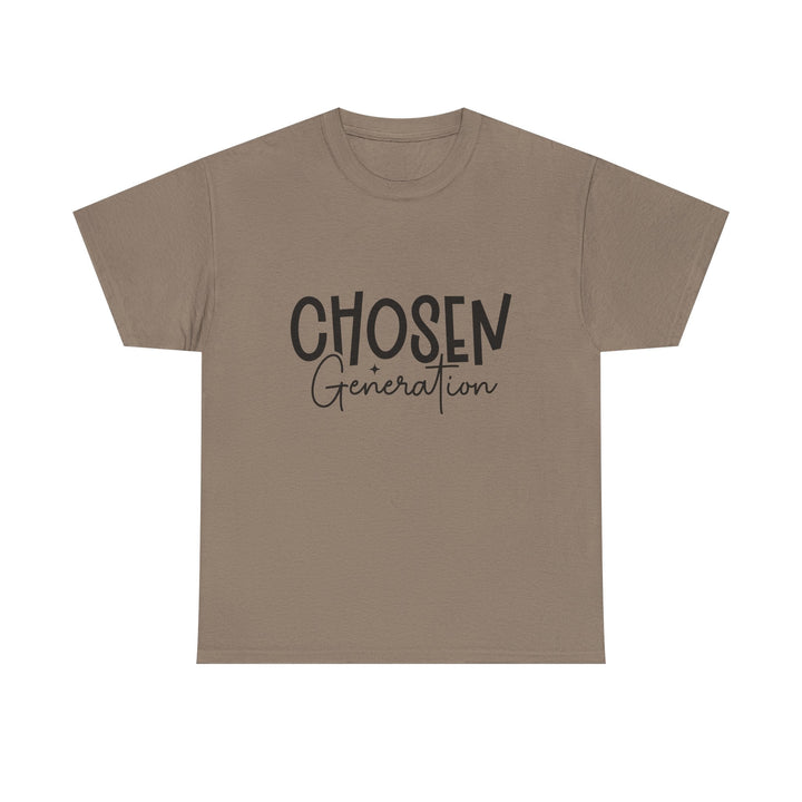 Chosen Generation Unisex Heavy Cotton Tee - Faith Scripture Gift | Gifts Of Words