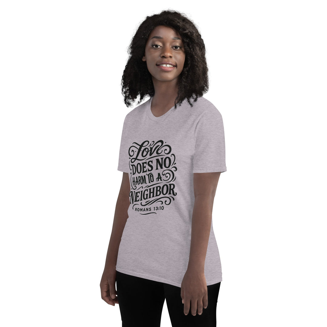 Love Does No Harm T-Shirt - Faith Scripture Gift | Gifts Of Words