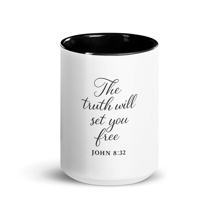 The truth will set you free Mug - Faith Scripture Gift | Gifts Of Words
