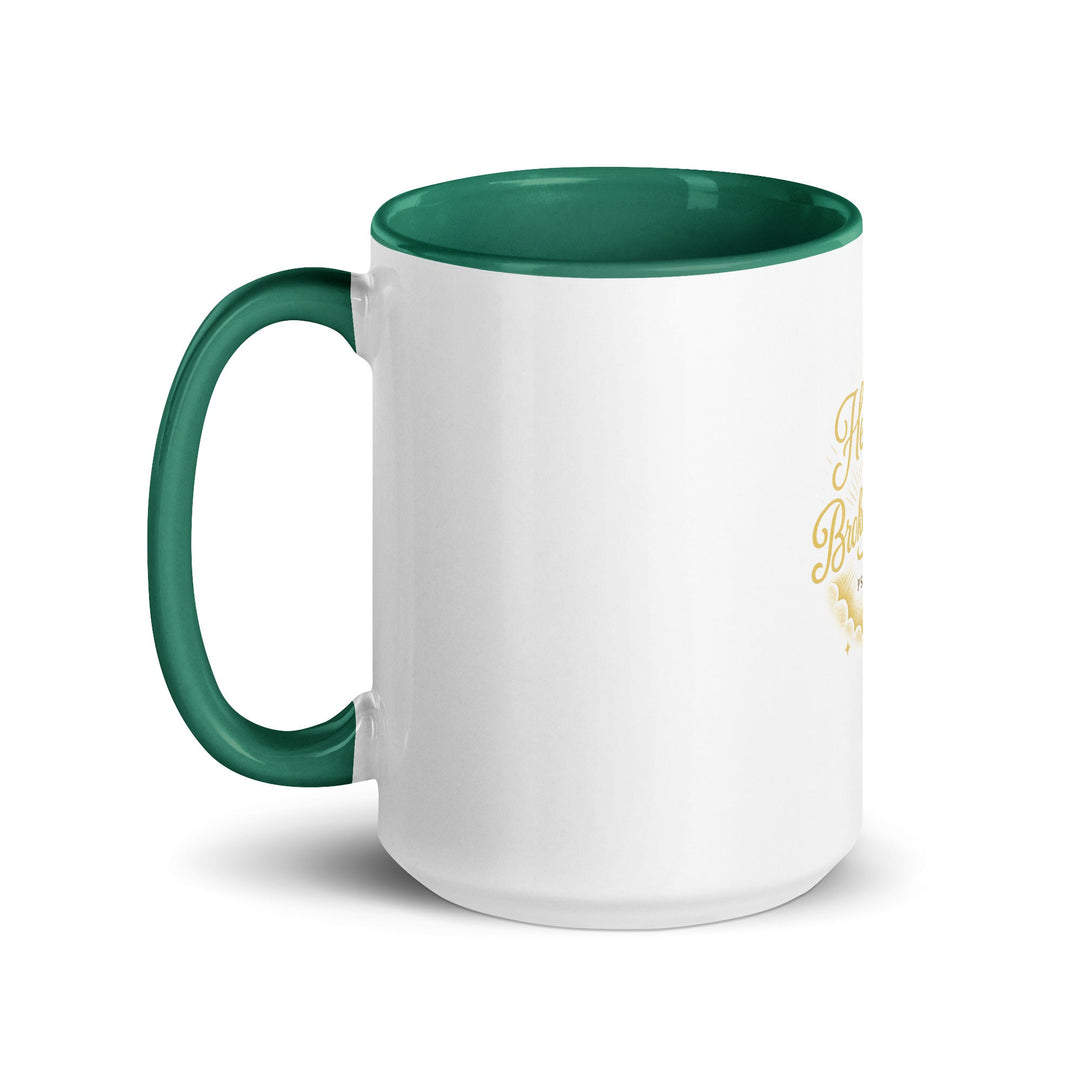 He heals the brokenhearted mug - Faith Scripture Gift | Gifts Of Words