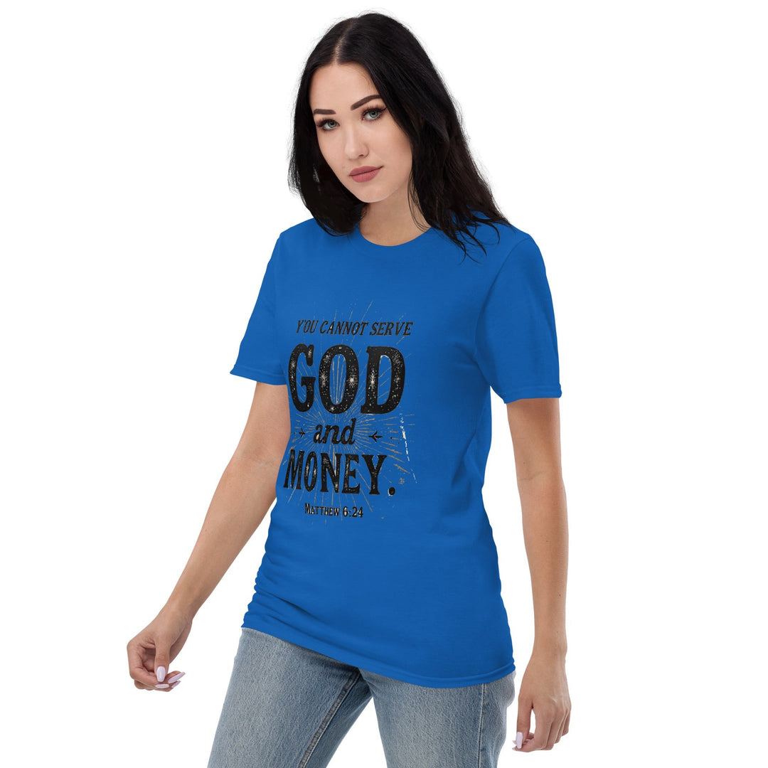 You Cannot Serve T-Shirt - Faith Scripture Gift | Gifts Of Words