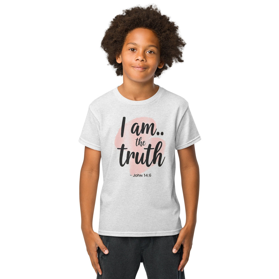 I Am The Truth Youth t-shirt - Faith Scripture Gift | Gifts Of Words