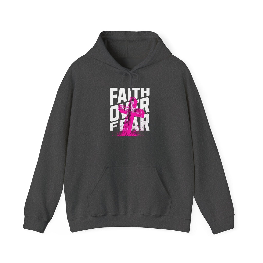 Faith Over Fear Hoodie - Premium Christian Streetwear Apparel - Faith Scripture Gift | Gifts Of Words