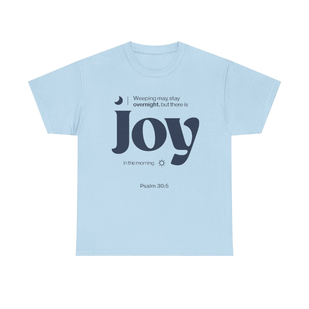 Heavy Cotton Tee – Premium Weight Durable Unisex Crewneck - Faith Scripture Gift | Gifts Of Words