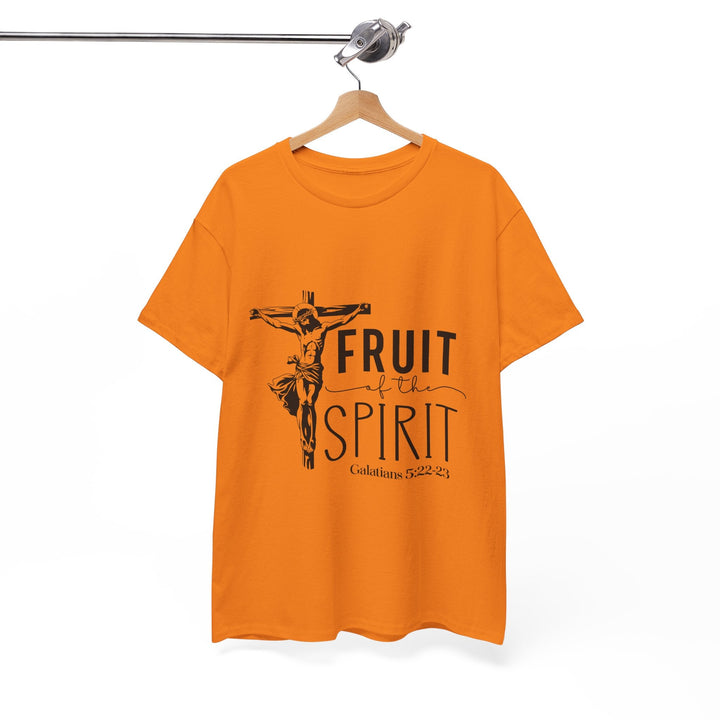 Fruit of the Spirit Galatians 5 22-23-01 Unisex Heavy Cotton Tee - Faith Scripture Gift | Gifts Of Words