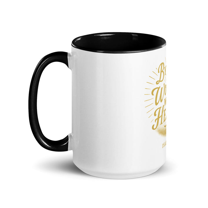 By his wounds we are healed Mug - Faith Scripture Gift | Gifts Of Words