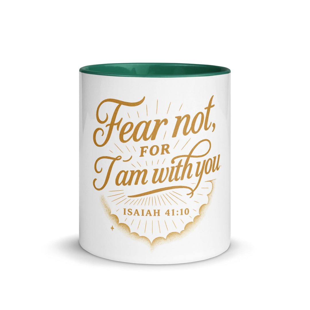 Fear not for I am withyou mug - Faith Scripture Gift | Gifts Of Words