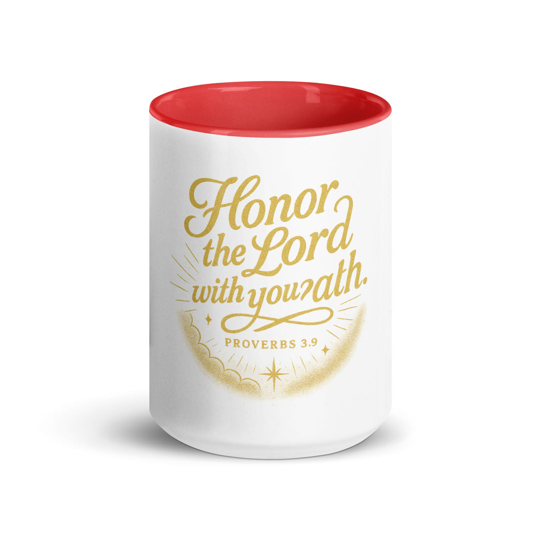 Honor the Lord with you? ath. mug - Faith Scripture Gift | Gifts Of Words