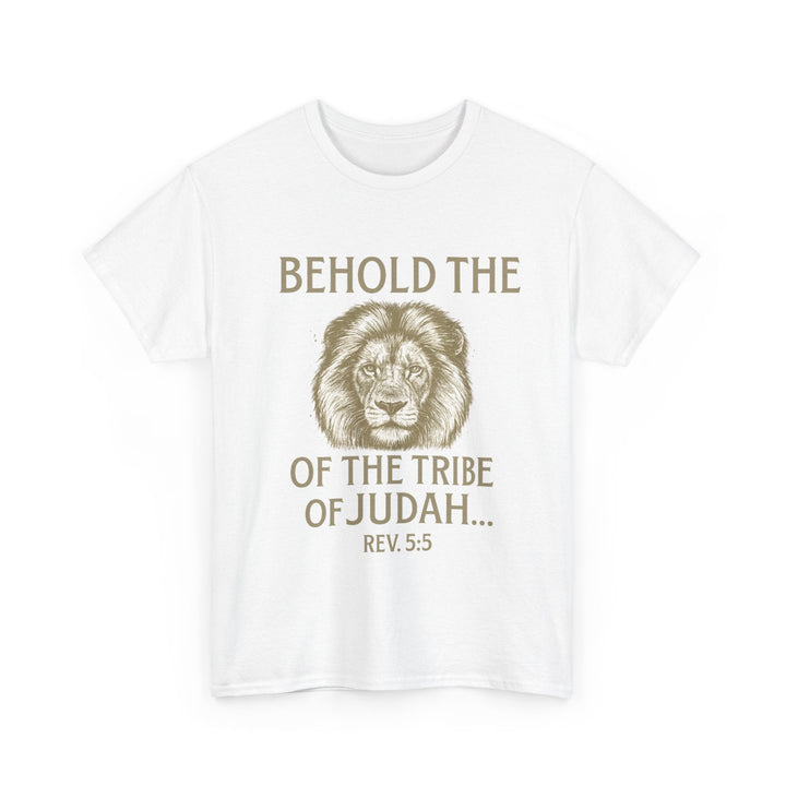 Lion of Judah Tee - Faith Scripture Gift | Gifts Of Words